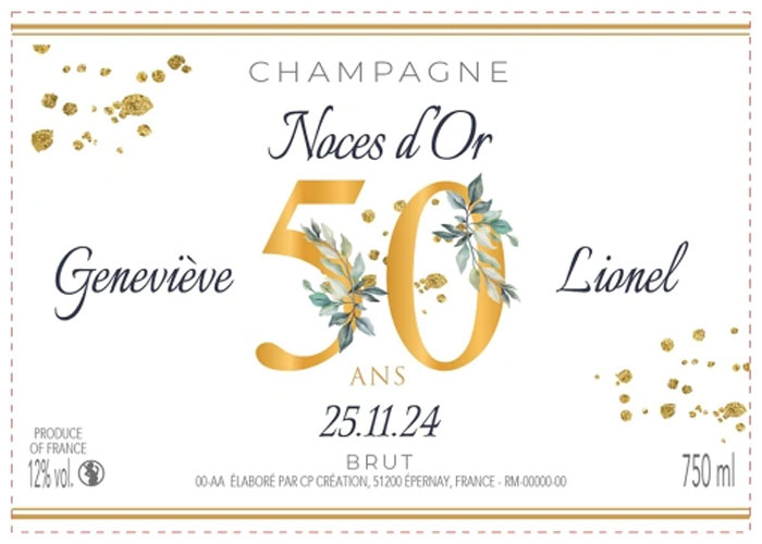 Etiquettes Champagne François Vallois Bergères les Vertus