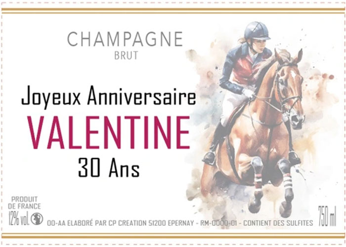 Etiquettes Champagne François Vallois Bergères les Vertus