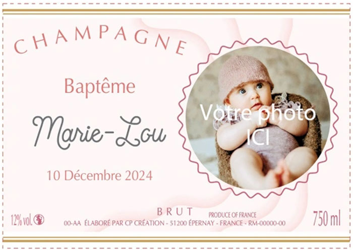 Etiquettes Champagne François Vallois Bergères les Vertus