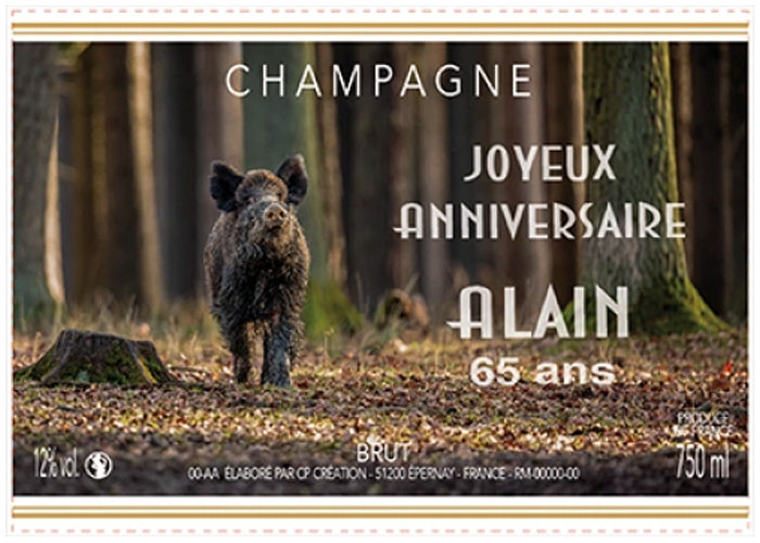 Etiquettes Champagne François Vallois Bergères les Vertus