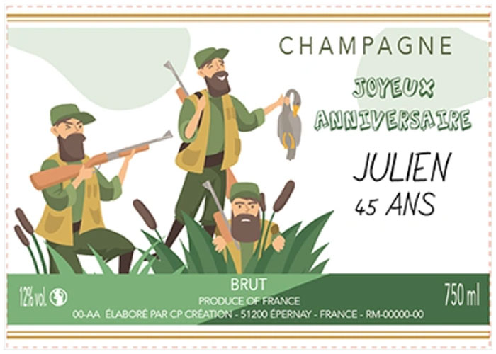 Etiquettes Champagne François Vallois Bergères les Vertus