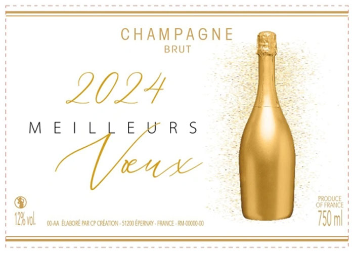 Etiquettes Champagne François Vallois Bergères les Vertus