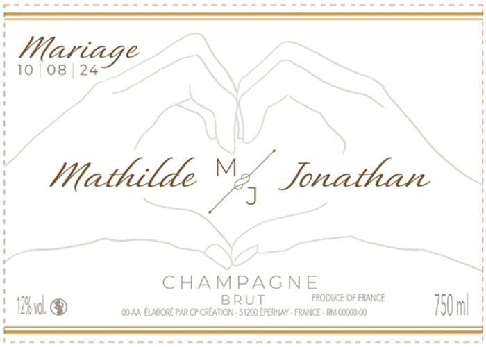 Etiquettes Champagne François Vallois Bergères les Vertus