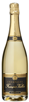 Champagne Brut blanc de blancs Millésime 2007 François Vallois Bergères les Vertus