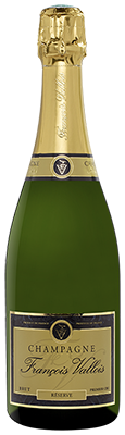 Champagne Brut réserve François Vallois Bergères les Vertus