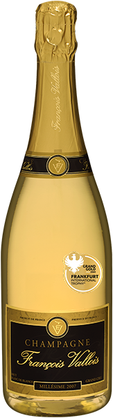 Bouteilles Champagne François Vallois Bergères les Vertus